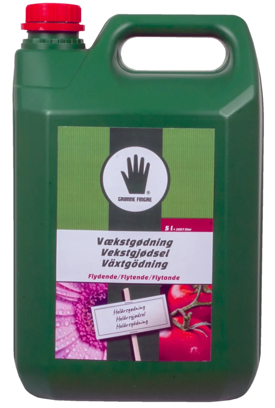 Grønne Fingre® Gødning*vækstgødning 5 liter