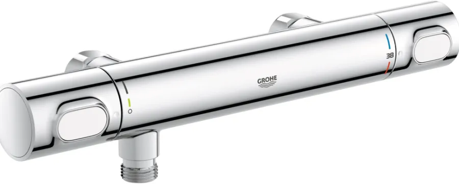 Grohe Blandingsbatterier Til Bad Og Brus*Precision Flow brusearmatur Krom