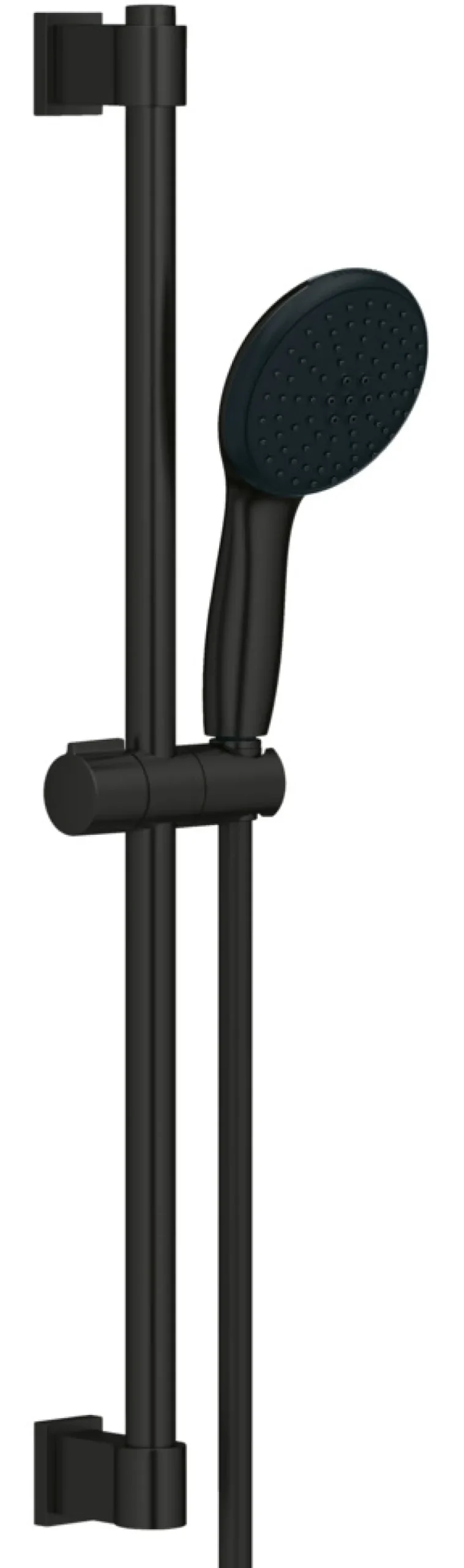 Grohe Brusehoveder & -Slanger*Vitalio Start Ø110 mm brusestangsæt sort Mat sort