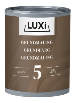 LUXI® Træ- & Metalmaling*Grundmaling hvid 0,75 liter -