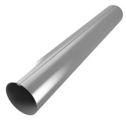 Grøvik Tagrender*N70 nedløbsrør 70 mm 3 meter aluminium
