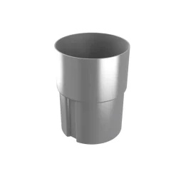 Grøvik Tagrender*N70 rørsamlemuffe aluminium