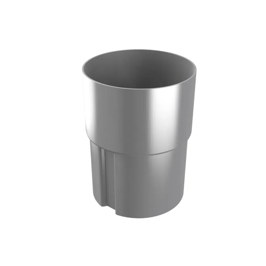 Grøvik Tagrender*N70 rørsamlemuffe aluminium