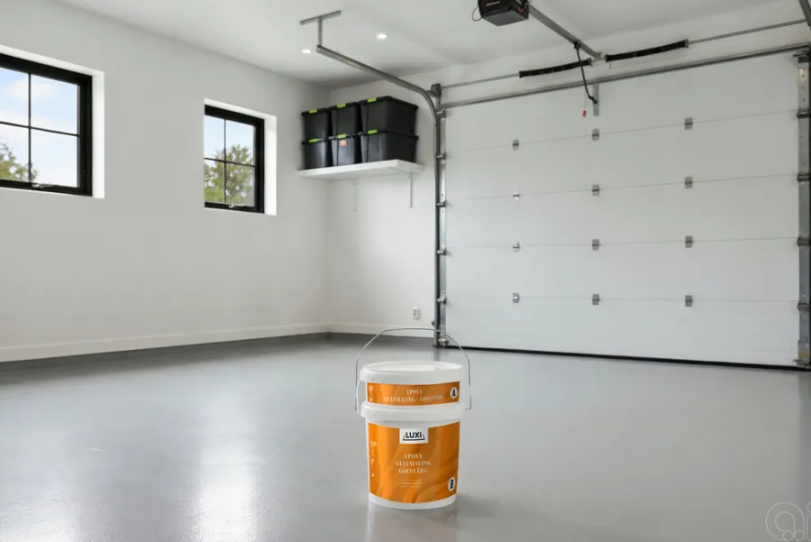 LUXI® Gulvmaling*Gulvmaling 2K epoxy 4 kg - Lysgrå