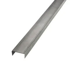 Gipsplader*Gulv- og loftskinne med foam, U-profil 95 mm