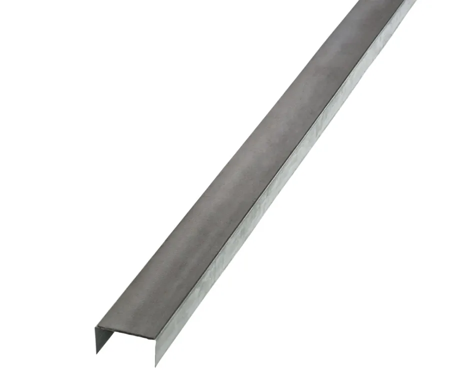Gipsplader*Gulv- og loftskinne med foam, U-profil 70 mm