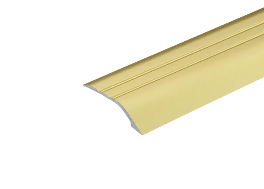 Profillister*Gulvprofil mat guld selvklæbende 8 x 29 x 900 mm