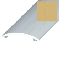 Profillister*Gulvprofil mat guld selvklæbende 3,2 x 30 x 900 mm