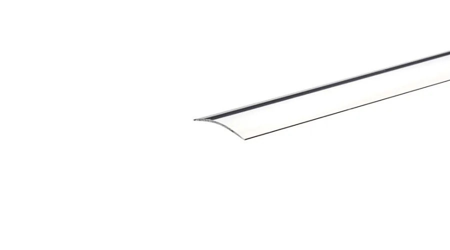 Profillister*Gulvprofil mat sølv selvklæbende 3,2 x 30 x 900 mm