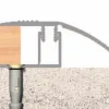 Profillister*Gulvprofil top alu folieret 2 x 52 x 900 mm