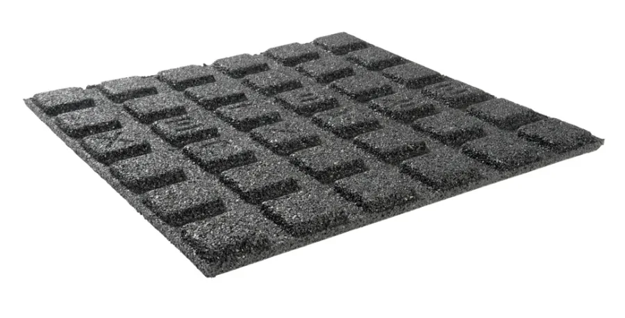 Poolcovers, Liners & Underlag|Arbejdsborde & Reoler*Gummiflise 40 x 40 x 2,5 cm