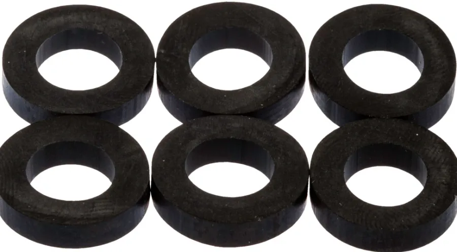 Vvs-Artikler*Gummipakning 1/2" x 10 mm - 6 stk.