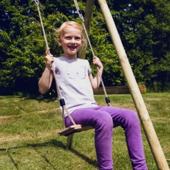 Nordic Play Gynger*Gyngesæde træ m/reb 40 cm -