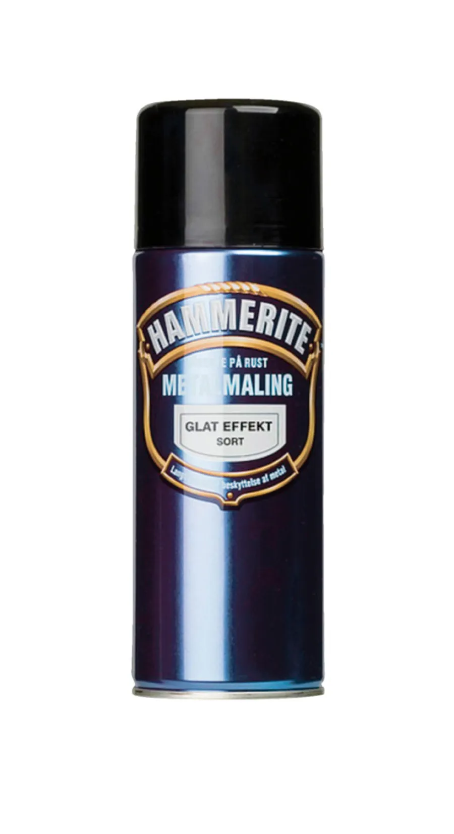 Hammerite Spraymaling*metalmaling sort glat 400 ml