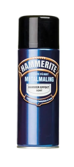 Hammerite Spraymaling*metalmaling sort hammereffekt 400 ml
