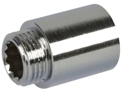 Vvs-Artikler*Haneforlænger 1/2" x 30 mm krom