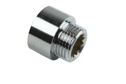 Vvs-Artikler*Haneforlænger 1/2" x 15 mm krom