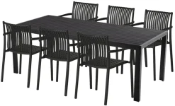 Sunlife® Sæsonafslutning|Haveborde*Havebord Havanna 205 x 90 cm i aluminium og nonwood -