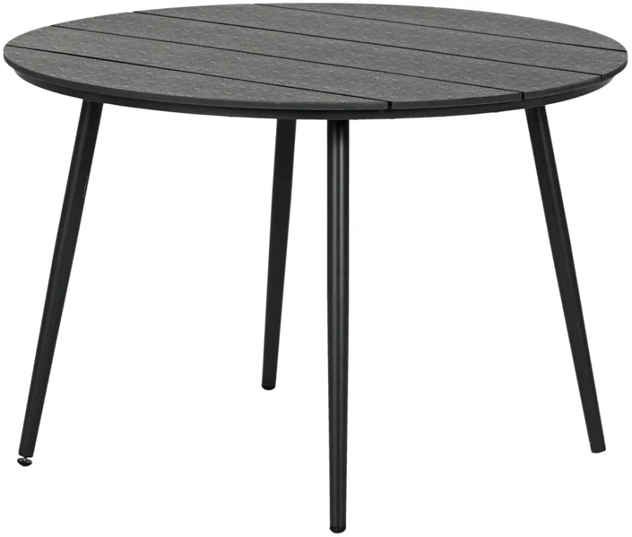 Sunlife® Sæsonafslutning|Haveborde*Havebord Madrid Ø110 cm - Sort