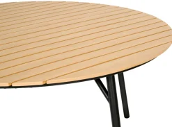 Sunlife® Sæsonafslutning|Haveborde*Havebord Nebraska stål/nonwood Ø150 cm -