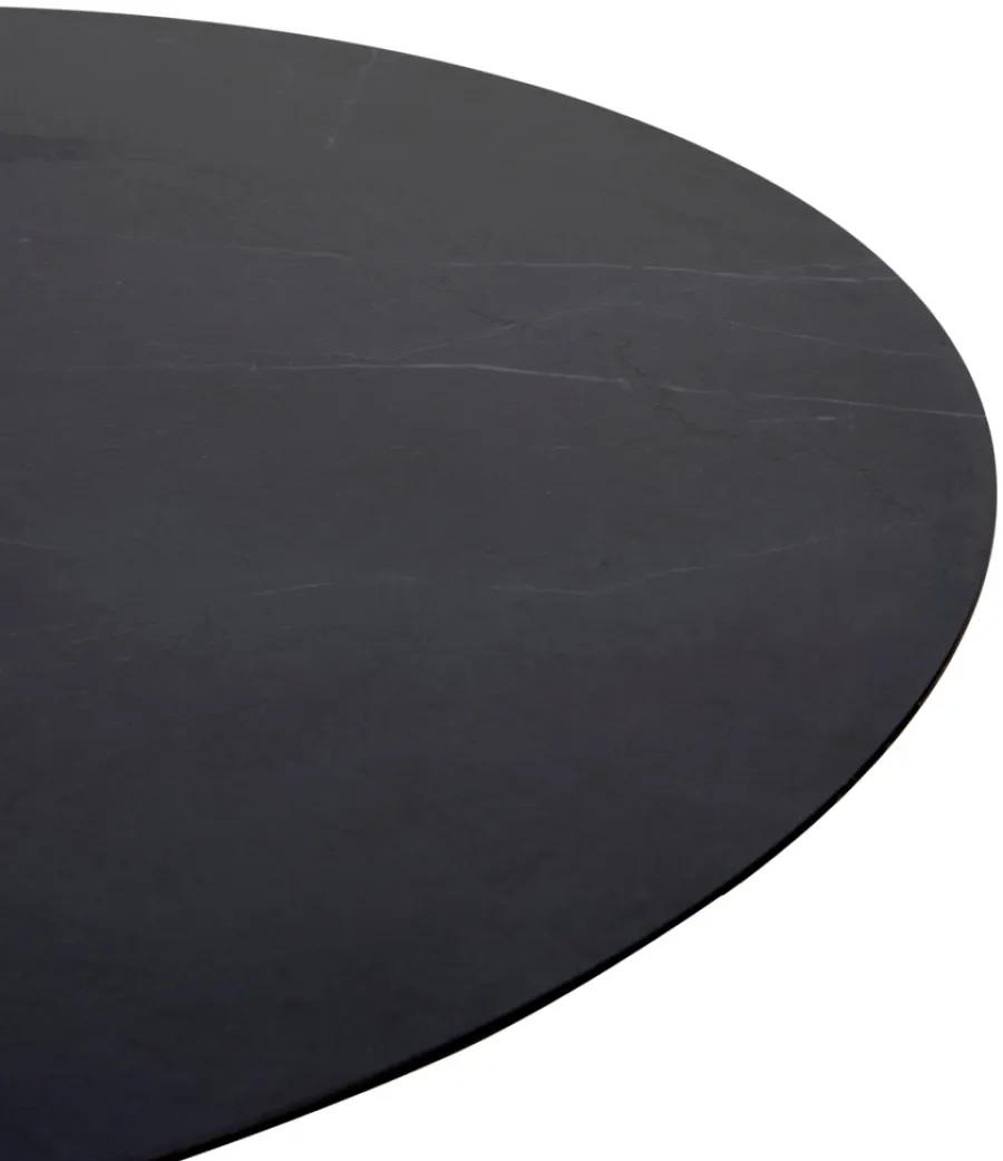 Envy Haveborde*Havebord Slate Ø110 cm - Sort/skiferlook