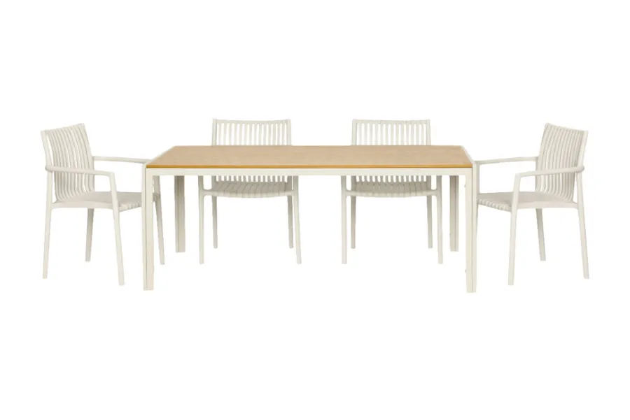 Sunlife® Sæsonafslutning|Haveborde*Havebord Vermont 205 x 90 cm -