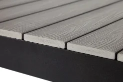Outfit Haveborde*Havebord 205/275 x 100 cm alu/nonwood - Sort/grey oak