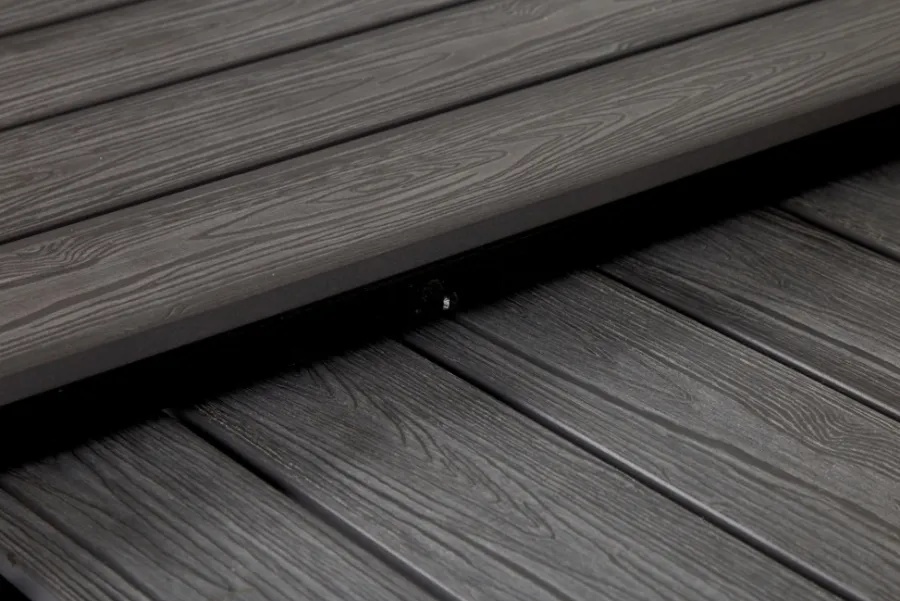 Outfit Haveborde*Havebord 205/275 x 100 cm alu/nonwood - Sort/grey oak