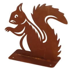 Gardenlife Land Lys & Havedekorationer*Havefigur egern H20,1 cm Rust