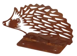Gardenlife Land Lys & Havedekorationer*Havefigur pindsvin H10,3 cm Rust