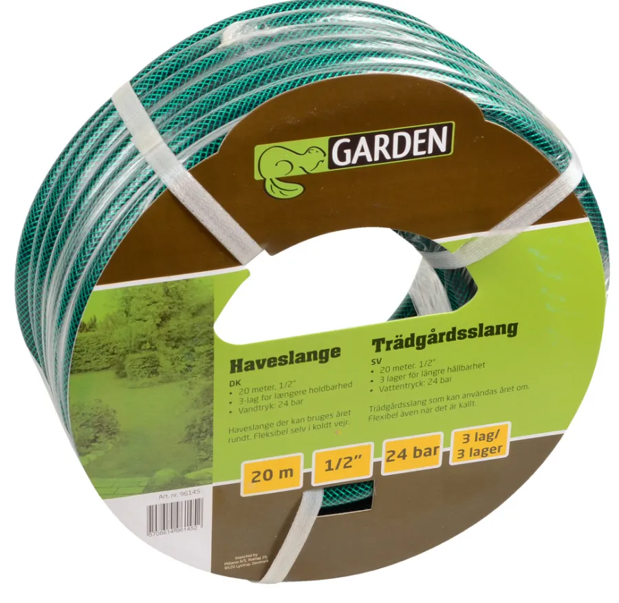 Garden® Haveslanger & Tilbehør*Haveslange PVC 1/2" 20 meter -