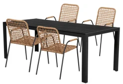 Sunlife® Sæsonafslutning|Havestole*Havestol Madison - Sort/natur