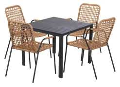 Sunlife® Sæsonafslutning|Havestole*Havestol Madison - Sort/natur