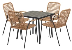 Sunlife® Sæsonafslutning|Havestole*Havestol Madison - Sort/natur