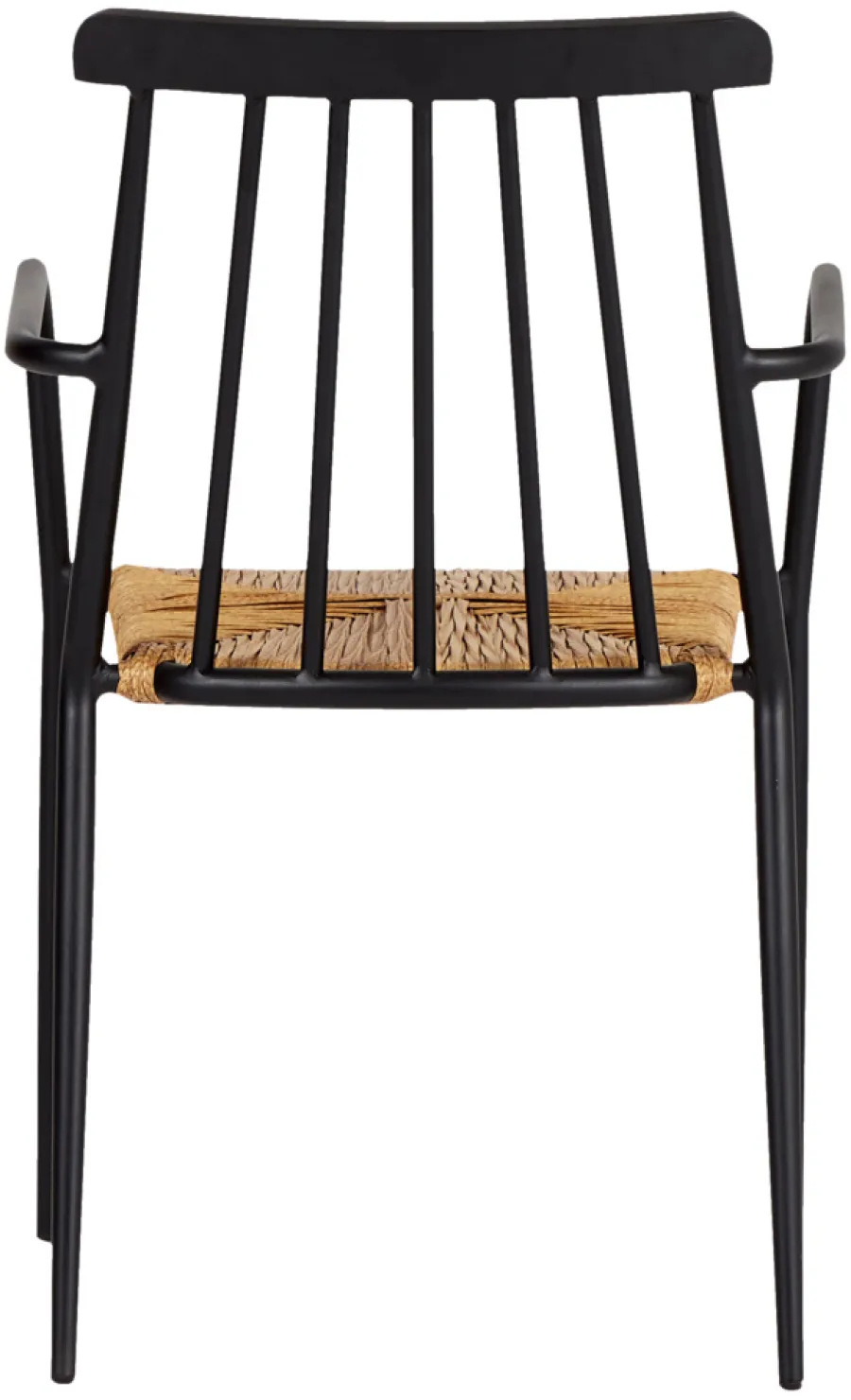 Envy Havestole*Havestol stabelbar alu/rattan sort - Sort/nature