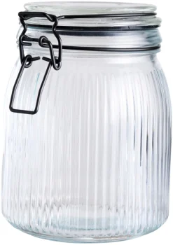 DAY Henkognings- & Sylteglas*Henkogningsglas riflet 0,9 liter -