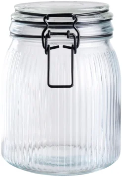 DAY Henkognings- & Sylteglas*Henkogningsglas riflet 0,9 liter -
