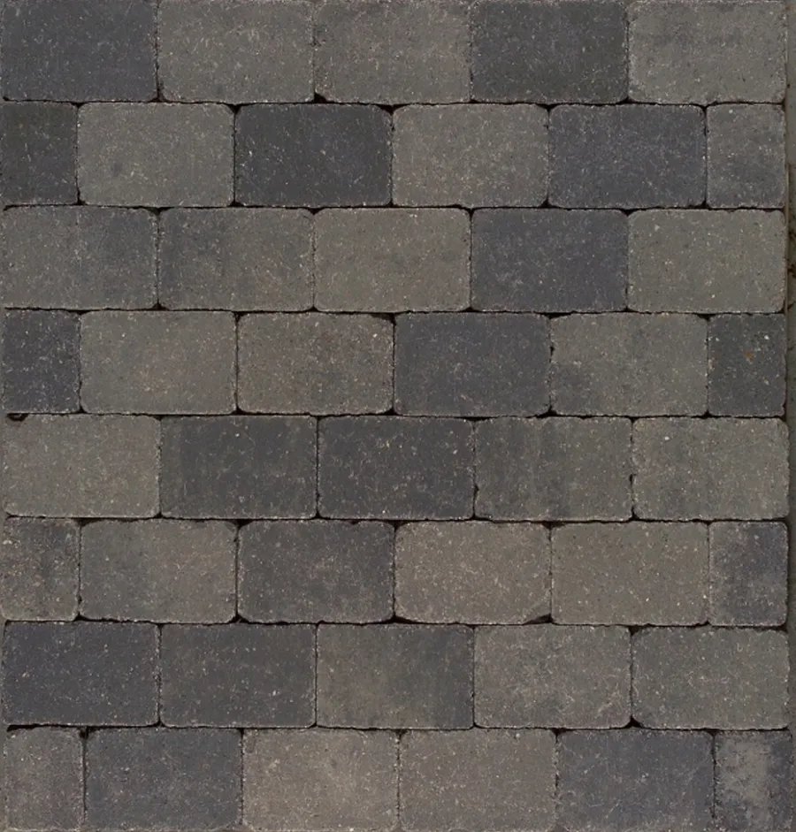 Betongruppen RBR Havefliser & Belægningssten*Herregårdssten gråmix 14 x 21 x 5 cm