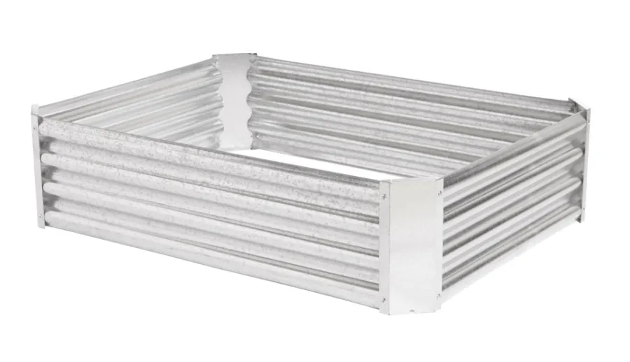 Garden® Planteborde & Højbede*Højbed i metal 120 x 80 x 30 cm -