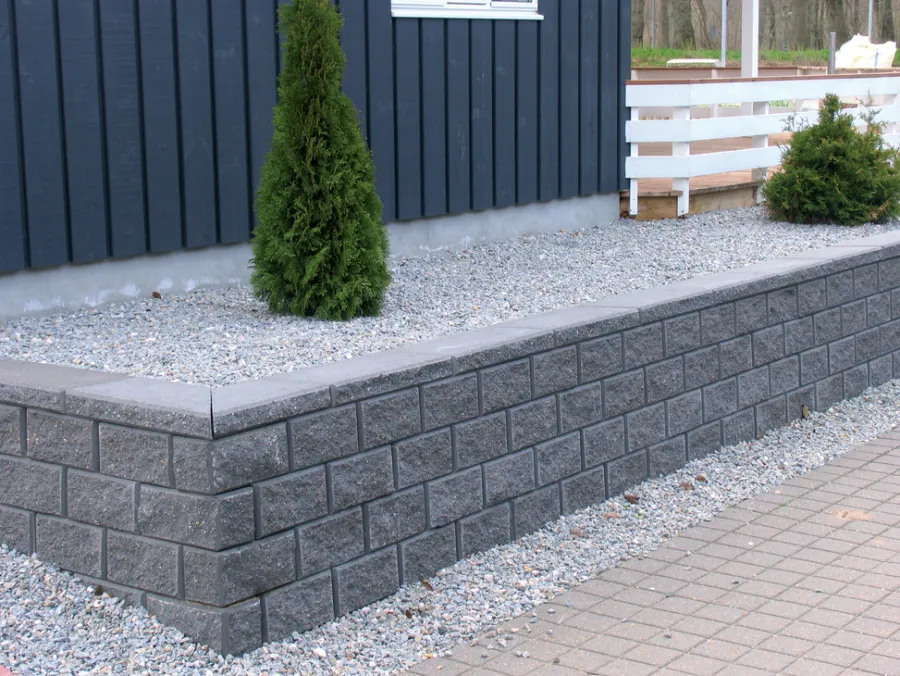 Betongruppen RBR Læ- & Støttemure*Hjørnesten Lock-Block og Lock-Block XL koks