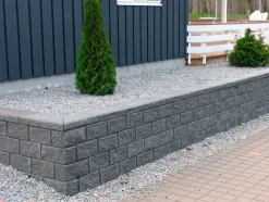 Betongruppen RBR Læ- & Støttemure*Hjørnesten Lock-Block og Lock-Block XL grå