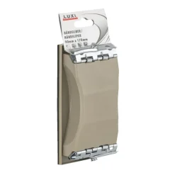 LUXI® Sandpapir*Håndsliber til sandpapir 85 x 165 mm -