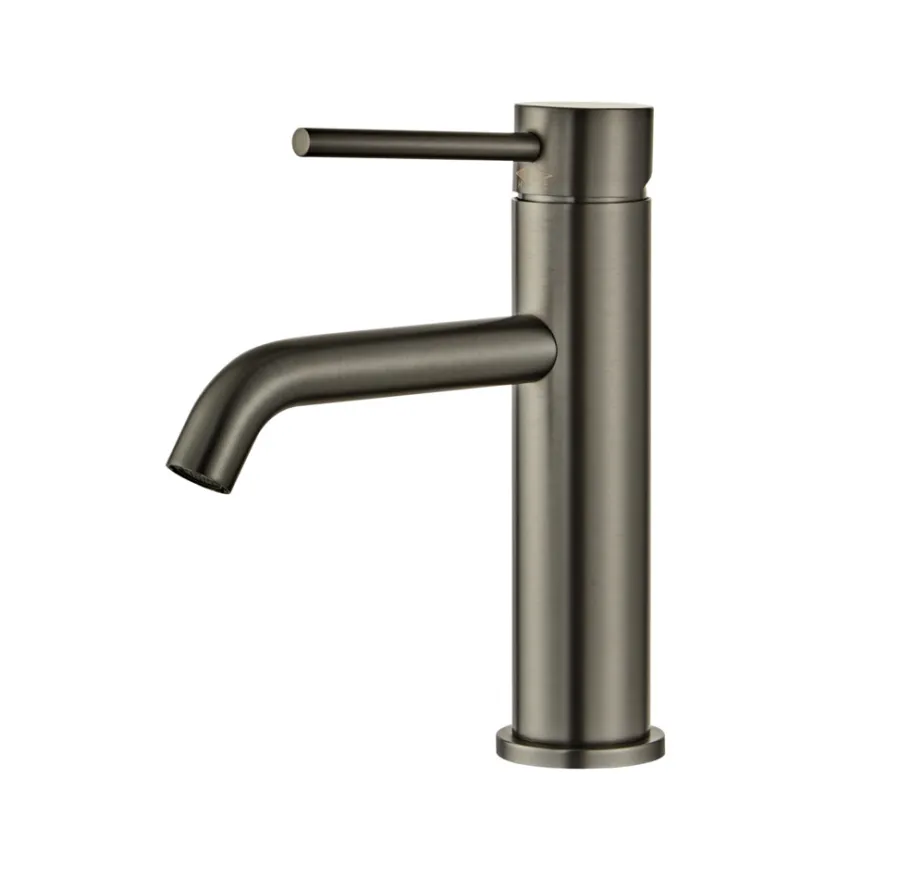 Håndvaskarmatur*Håndvaskarmatur Slim vinkel gunmetal