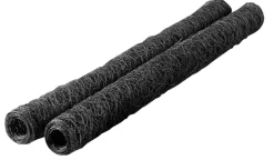 Garden® Trådhegn*Hønsevæv 60 cm x 10 meter - Sort