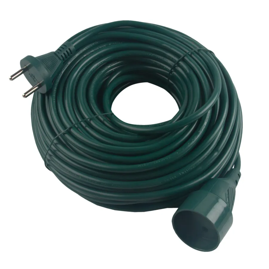 Elworks Kabler & Ledninger*Hobbykabelsæt grøn 2 x 1,0 mm² 30 meter - Mørkegrøn