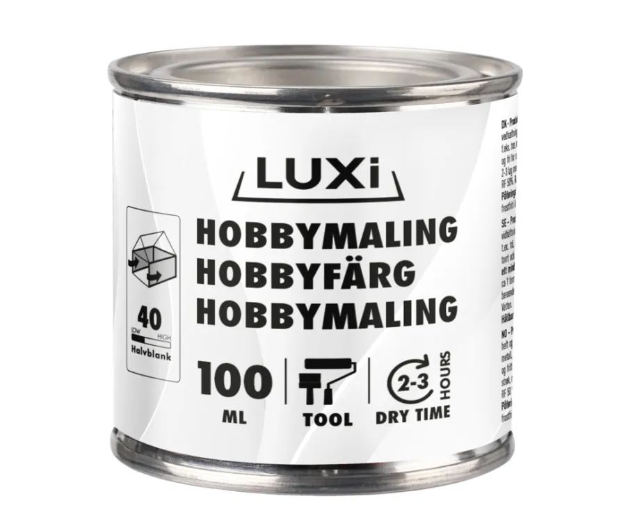 LUXI® Hobbymaling*Hobbymaling 100 ml - Grøn