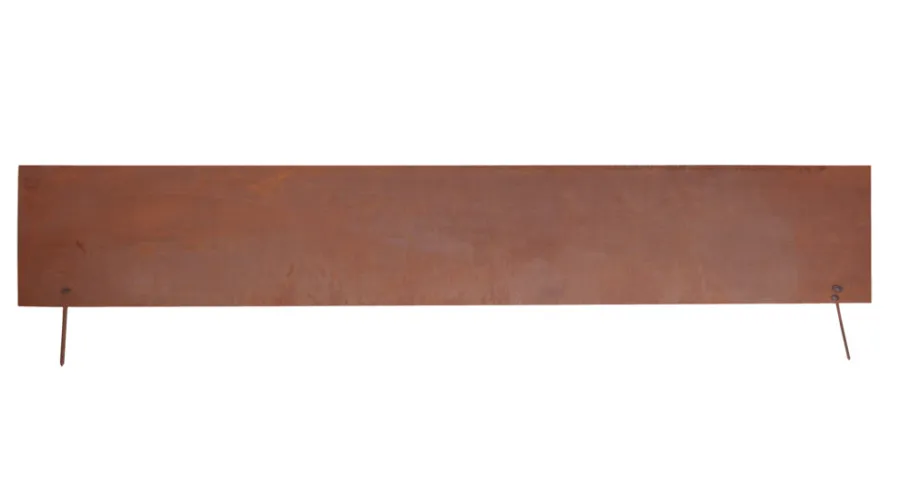 HORTUS Bedafgrænsning & Minihegn*bedkant råjern m/spyd 35 x 100 cm