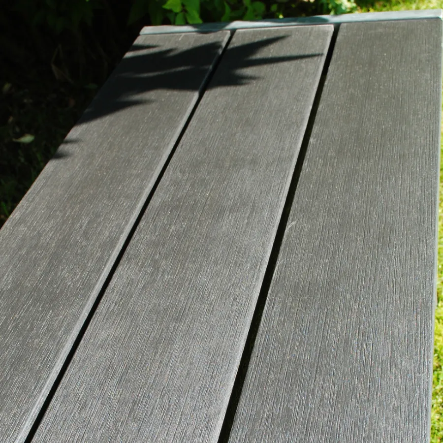 HORTUS Havebænke*bænk H-model nonwood 180 cm antracitgrå