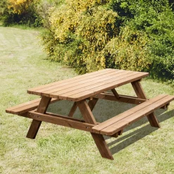 HORTUS Bord/Bænkesæt*bord-/bænkesæt Thermo fyrre 177 x 158 cm Træ