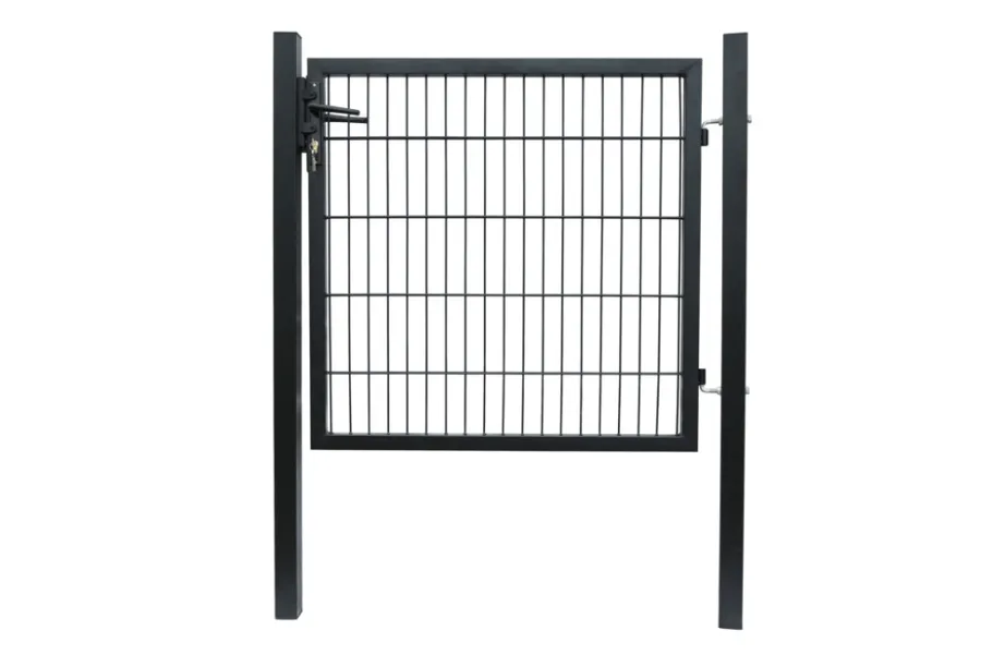 HORTUS Panelhegn|Havelåger*havelåge metal sort 100 x 100 cm sort pulverlakering